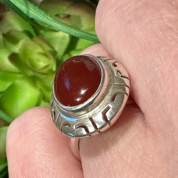 Carnelian ring - Picture 4 of 10